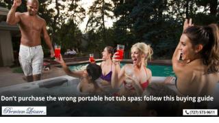 Portable hot tub spas