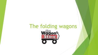 folding collapsible wagon