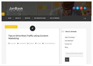 Tips to Drive More Traffic Using Content Marketing