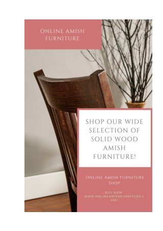 Online Amish Furniture: Amish Furniture - Beautiful Solid Wood Furniture