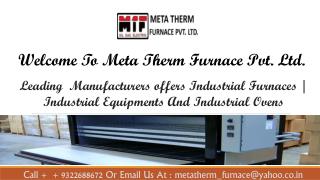 Hot Air Oven Manufacturers In India