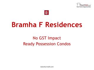Bramha F Residences Kalyani Nagar, Pune by Bramhacorp Ltd | Fourrwalls.com