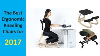 The Best Ergonomic Kneeling Chairs for 2017