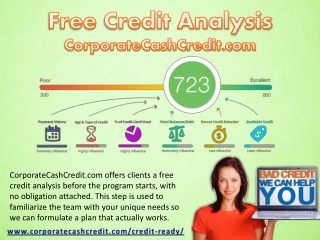 Free Credit Analysis - CorporateCashCredit.com