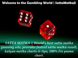 Change your Luck with Sattamatkaji