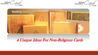 4 Unique Ideas For Non-Religious Cards