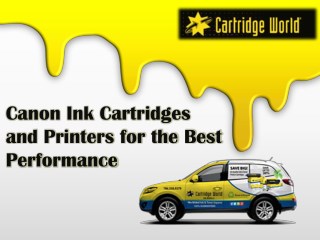 Buy Canon Ink Cartridges for the Best Performance