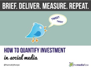 Defining & Measuring Social Media