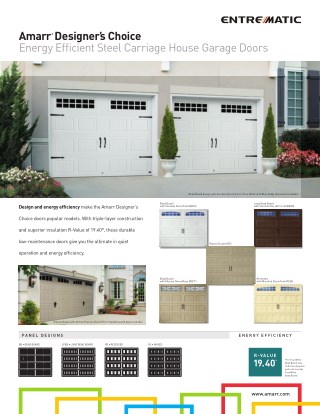 Garage Door Mart Inc - Amarr Designer's Choice
