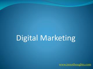 PPT on Digital Marketing