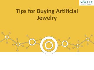 Tips for Buying Artificial Jewelry