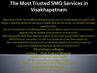 The Most Trusted SMO Services in Visakhapatnam