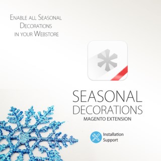 Seasonal Decoratins - Valentine Magento Extension