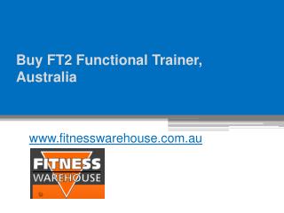 Buy FT2 Functional Trainer - www.fitnesswarehouse.com.au