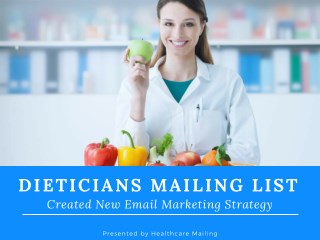 Dieticians Mailing List