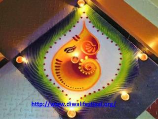 Diwali Rangoli Design | Peacock Rangoli Design
