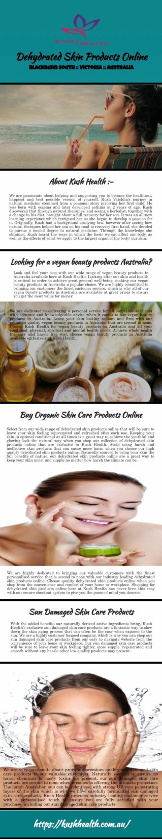 Affordable Dehydrated Skin Products Online