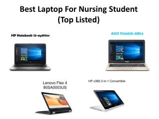Best laptop for nursing student 2017