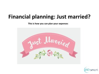 Financial planning for Just Married