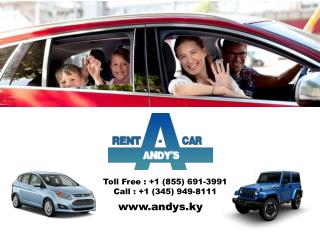Be your own master by renting a car in Cayman.