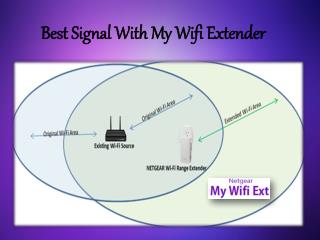 Best Signal With My Wifi Extender