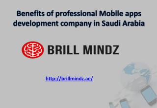 Mobile apps development company Saudi Arabia