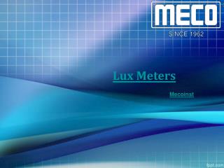 Buy Lux Meters Online