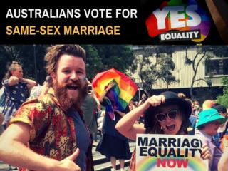 Australia votes 'yes' to same-sex marriage