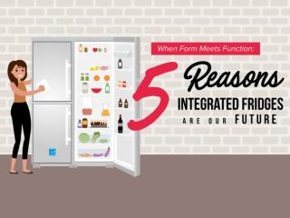 5 Reasons Why Integrated Fridges are Our Future