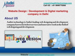 Best Website Design & Development Company in Delhi, India