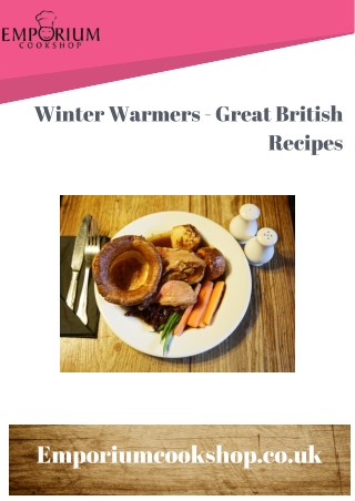 Winter Warmers - Great British Recipes