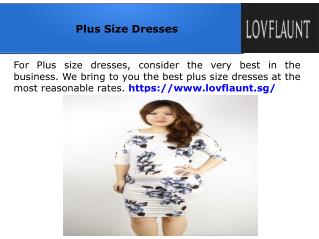 Fashion plus Size Clothes