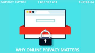 Why Online Privacy Matters