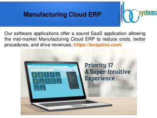 Best Cloud ERP Software