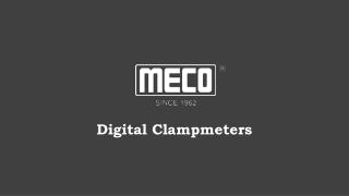 Digital Clampmeters-Mecoinst