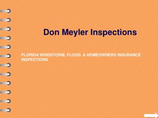 Windstorm Insurance Inspections Florida
