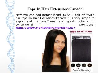 Remy Hair Extensions Canada