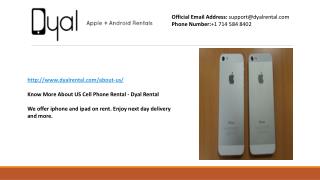 Contact Us For iPhone & iPad Rental Costs - Dyal Rental