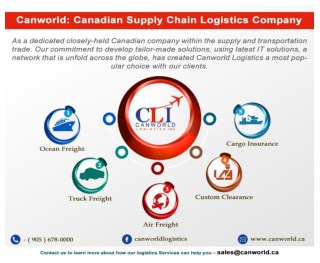 Canworld: Canadian Supply Chain Logistics Company