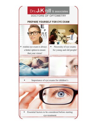 Comprehensive Eye Exams at Bramalea Optometry