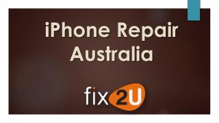 iPhone Repair Australia