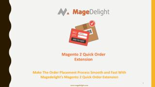 Place quick order using Magento 2 Quick Order extension