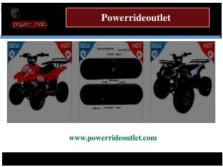 Power Ride Outlet - We are the PRO in the power sports industry.