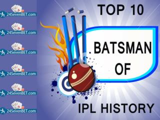 Top 10 Batsman Of IPL History Till 2018