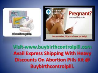Broadly Utilized Safe And Effective Abortion Pills It For Abortion