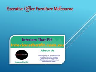 Top Quality Office Furniture Melbourne