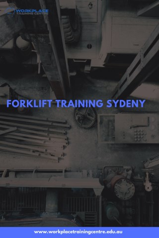 Forklift training sydney