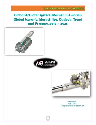 Global Actuator Systems Market in Aviation
