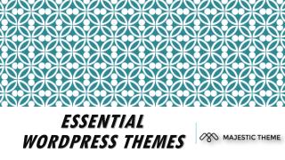 Essential WordPress Themes