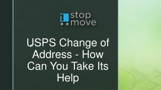 USPS Change of Address - How Can You Take Its Help